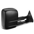 Right Side Black Power Telescoping Foldable Rear View Towing Mirror Compatible With C K Pickup C10 Gmt400 88-02 