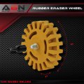 Abn Rubber Eraser Wheel With Drill Adapter 1-pack A Pinstripe Double Sided Adhesive Vinyl Decal Graphics Removal Tool