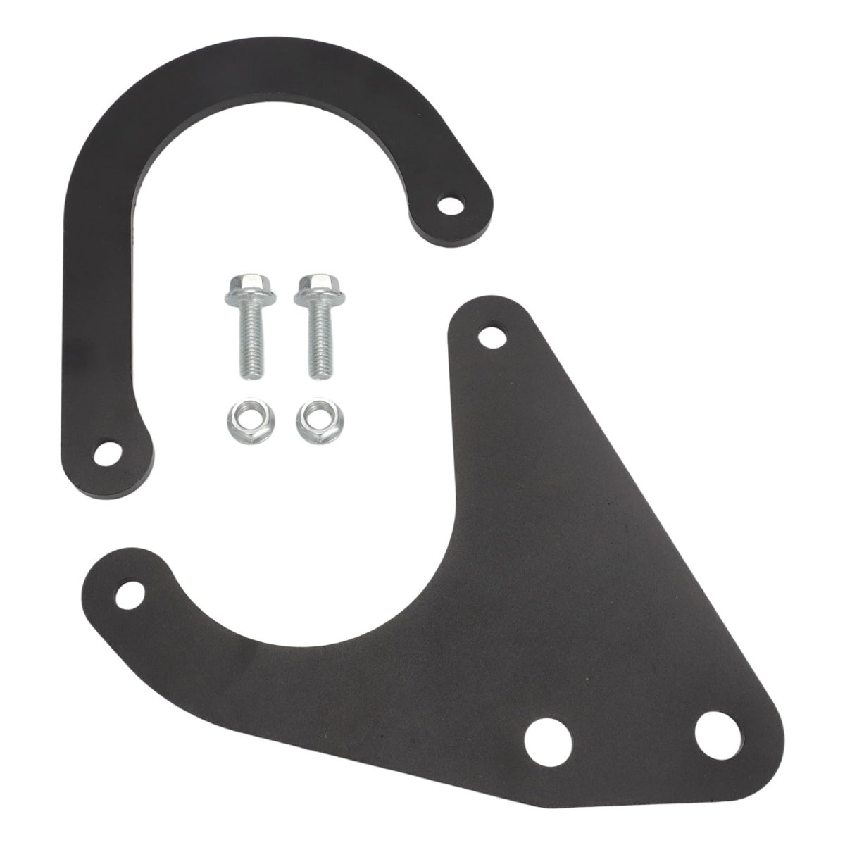 Front Driveshaft Safety Retention Loop Kit For Ram 2500 2014 To 2018 And 3500 2013 1 4 In Steel Plate Bracket Protect Cab Fuel