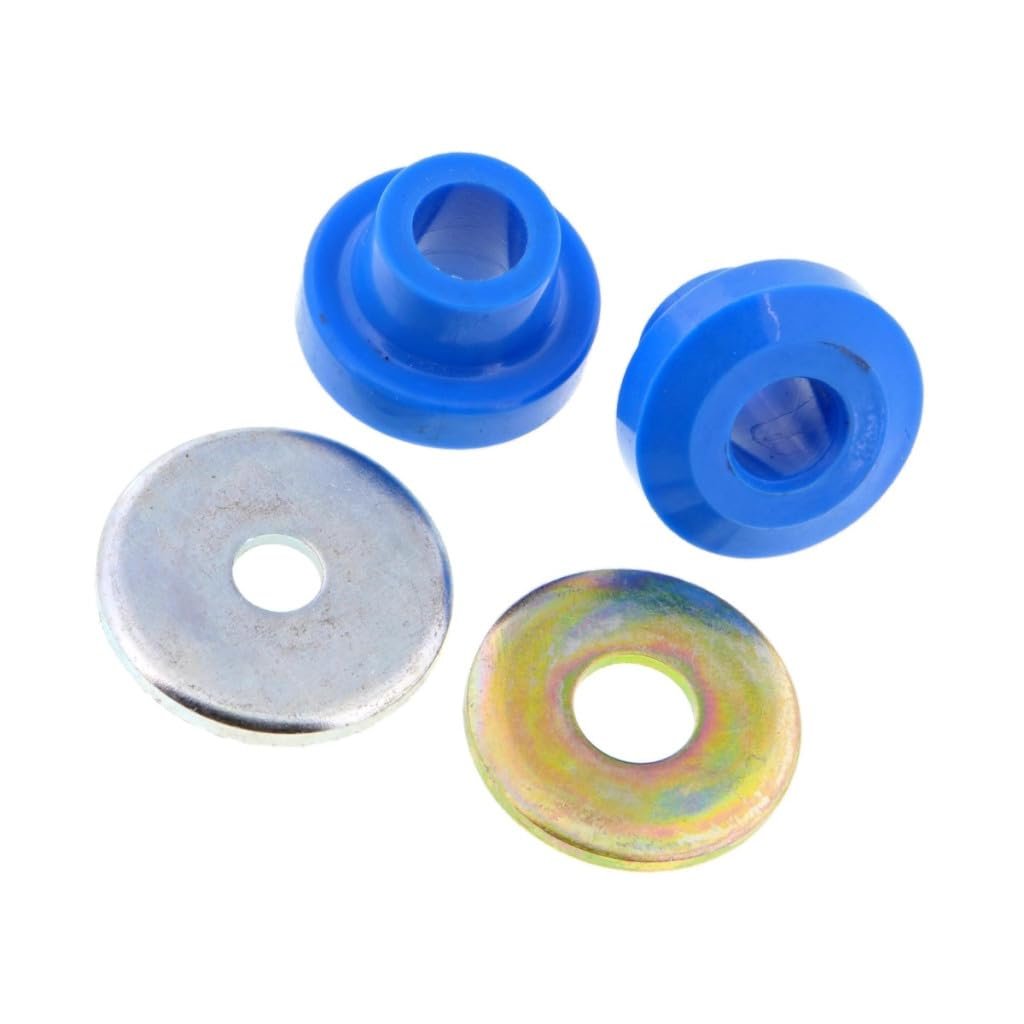 Control Arm Bushing For 1994 1995 1996 1997 Ford Aspire Natural Rubber Blue 2 Piece Set 0 64 Inside Diameter 1 16 In Outside