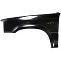 Mazda Pickup Fender Lh Rear Rwd Without Antenna Hole Part Number 1676 White Finish 