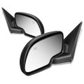 Auto Dynasty Gm1320251 Gm1321251 Pair Oe Style Powered Heated Side View Door Mirror For Avalanche Silverado 03-07