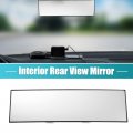 X Autohaux Rear View Mirror Car Universal 10 63 270mm Interior Fit Wide Angle Panoramic Clear Convex Surface