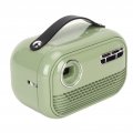 Portable Projector 854x480 Resolution Quad Core Processor 3d 100-240v Dlp 4k 1080p With Rgb Led Light For Office Green 