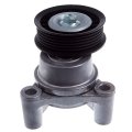 Auqdd 39083 Belt Tensioner And Pulley Assembly For V8 Two Bolt Design Fit For 09-14 Cadi-llac Escalade Chevy Avalanche Express