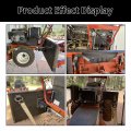 Hecasa 1 2 Quick Tach Mount Plate Attachment Skid Steer Loader Compatible With Kubota And Bobcat Steers Tractors