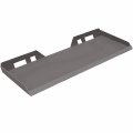 Hecasa 1 2 Quick Tach Mount Plate Attachment Skid Steer Loader Compatible With Kubota And Bobcat Steers Tractors