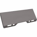 Hecasa 1 2 Quick Tach Mount Plate Attachment Skid Steer Loader Compatible With Kubota And Bobcat Steers Tractors