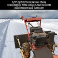 Hecasa 1 2 Quick Tach Mount Plate Attachment Skid Steer Loader Compatible With Kubota And Bobcat Steers Tractors