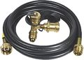 Enerco F173735 Stay Flow Plus Rv Hose And Adapter Kit Clamshell 