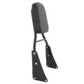 Motaux Passenger Sissy Bar Soft Backrest Pad For Kawasaki Vulcan 1500 Vn1500 Classic Black