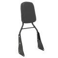 Motaux Passenger Sissy Bar Soft Backrest Pad For Kawasaki Vulcan 1500 Vn1500 Classic Black