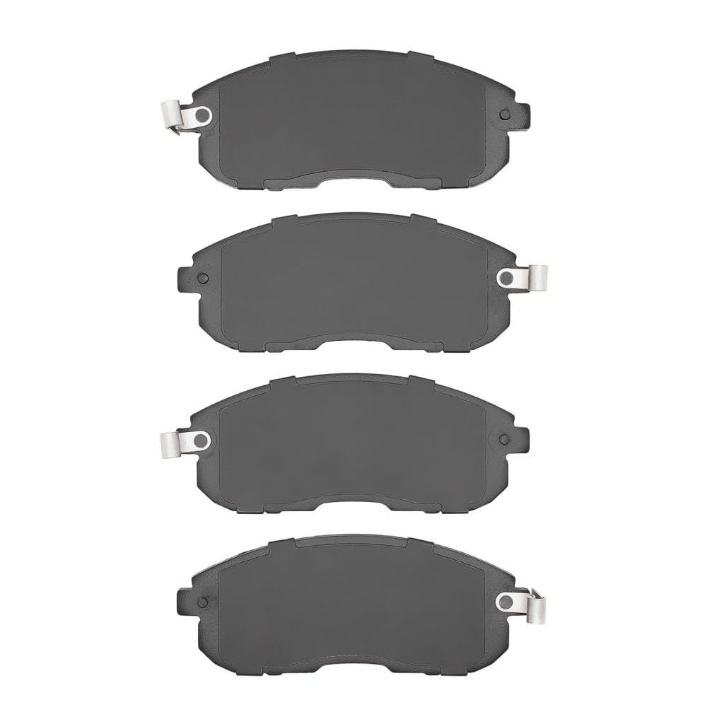 Front Brake Pads For Infiniti G35 2003 2004 2005 Semi Metallic Mechanical Pad Wear Sensor 2 12 In Inner Height