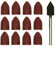 Proxxon 28987 Sanding Drum With 10 Caps 