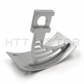 Httmt Mt360-03-polish Silver Polish Vertical Curved Mount License Plate Bracket Tag Holder For 1998-2003 Suzuk Tl 1000r