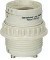 Satco Smooth Phenolic Gu24 4-pin Cfl Socket With Ring 801851 