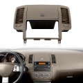 Center Dash Radio Bezel Storage Cubby Vents For Nissan Altima 2005 2006 Brown