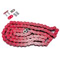 520 Pitch 78 Links Red O-ring Chain For Polaris 330 Trail Boss 2x4 2003 2004 2005 2006 2007 2008 2009 2010 