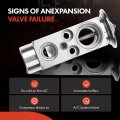 A-premium A C Expansion Valve Compatible With Mercedes-benz C-class C220 C230 C280 E-class E300 E320 E420 E430 E55 Amg Slk230