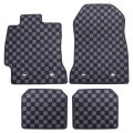 Floor Mats For Scion Fr S Subaru Brz Toyota 86 2013 2020 4 Piece Set Black Polypropylene Fiber Direct Replacement Interior Car 
