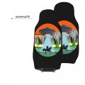 Alien Unicorn Sasquatch Bigfoot Front Car Seat Cover For Men Women 2 Pcs Automotives Vehicle Cover Cars Suv Pick-up Truck
