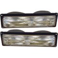 Turn Signal Light For Chevy C1500 C2500 Suburban 1994 1995 1996 1997 1998 1999 Driver And Passenger Side Pair Clear Lens 
