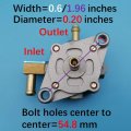 Tuzliufi Fuel Pump Compatible With Yamaha Golf Cart G1 G1a G3 G3a J10-24410-03 J10-24410-03-00 2-stroke T1244103b1 9648