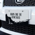 Graphics More Always Take The Scenic Route Hiking Travel Novelty Metal Vanity Tag License Plate