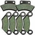 Foreverun Motor Front And Rear Brake Pads For Polaris 400 Sportsman L 4x4 1994-1997 