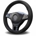 Car Steering Wheel Cover Baroque Floral Damask Graphic Elastic Stretch Sponge Wheels Protective For Vehicles Trucks Suvs 