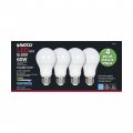 Satco S39597 48 Bulbs Value Pack 9 5 Watt 120v A19 Led Lightbulb Frosted Elegant Style Natural Light 5000k Medium Base For