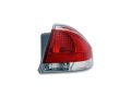 Right Passenger Side Tail Light Assembly With Chrome Insert For 2008-2011 Ford Focus Sedan 