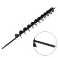 Auger Drill Bit For Planting 2 In X 24 Replacement Umbrella Hole Digger 3 8 Hex Drive