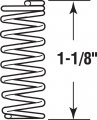 Handyman Springs Sp 9703 Compression Spring Steel Construction Nickel-plated Finish 0 041 Ga X 3 8 In 1-1 4 Pack