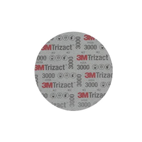 3m Trizact Hookit Foam Disc 02085 6 In P3000 15 Discs Per Carton Blue751