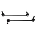 Front Sway Bar Links For Buick Allure Lacrosse 2010 Driver And Passenger Side Pair Rubber Bushing Greaseable Replacement 