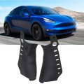 Chassisa Coolanta Pipea Guard Carbon Steel 2 Pcs Chassis Coolant Pipe Guard Lower Condenser Tube Protection Cover Replacement 
