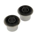 Suspension Control Arm Bushing Set For Toyota Pickup 1990 1991 1992 1993 1994 2 Piece Steel And Rubber Front Replacement Black 