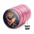 T-rex Dinosaur Ripping Valve Stem Caps For Tire Rim Wheel Aluminum Pink