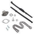 150cc 180cc 200cc 232cc Gy6 Cam Timing Chain Guide Tensioner Assembly 45 Link 90 Pin 