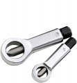 2 Piece Nut Splitter Set Tool For Damaged Remover Rusted Frozen Seized Bolt Out Sizes 