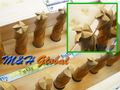 20 Pcs Tin Coated End Flute Mill Set 