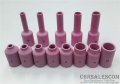Chnsalescom 62 Pcs Tig Welding Torch Gas Lens Collet Body Nozzle Tungsten Kit Wp-17 18 26 Wl20 Lanthanated Blue