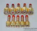 Chnsalescom 62 Pcs Tig Welding Torch Gas Lens Collet Body Nozzle Tungsten Kit Wp-17 18 26 Wl20 Lanthanated Blue