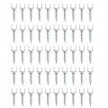 50pcs Solid Wood Baseboard Seamless Nails Double-headed Self-tapping Screws Foot Line Invisible Security 