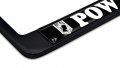 Pow Mia Black License Plate Frame