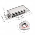 Uxcell 2pcs Door Cabinet Magnetic Catch Magnet Latch Closure Stainless Steel 70mm Length