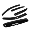 Auto Dynasty For Chevy Equinox Pontiac Torrent 4pcs Window Deflector Rain Guard 38 Inches Sun Roof Visor Dark Smoke 