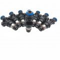 8pcs Fits For Buick Chevy Silverado Suburban 5 3 6 0 V8 Fuel Injector 25317628 17113698 23lb 2hole