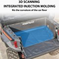 Sautvs Rubber Bed Mat Liner For General 1000 Tpe Rear Cargo All Weather Protector Slush Polaris Xp 2016-2023 Accessories